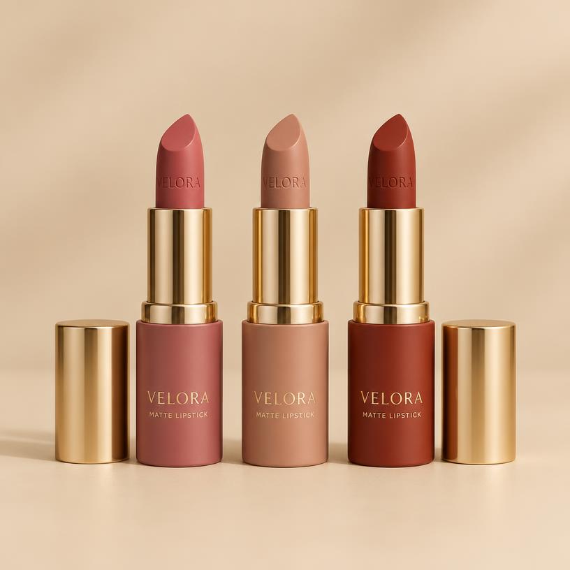 Velvet Matte Lipstick Trio